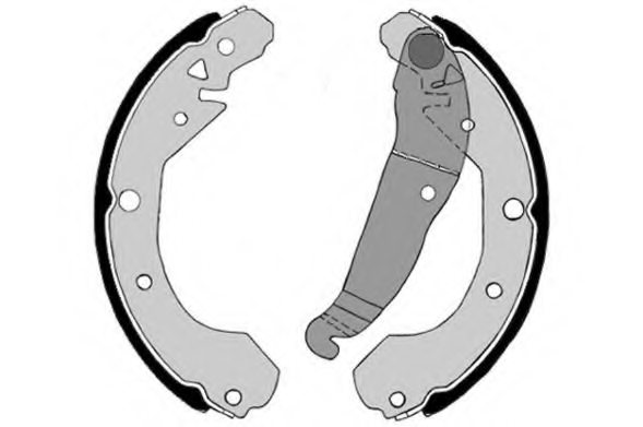 RAICAM 2736 Brake Shoe Set